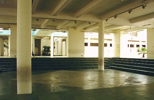 the amphitheatre